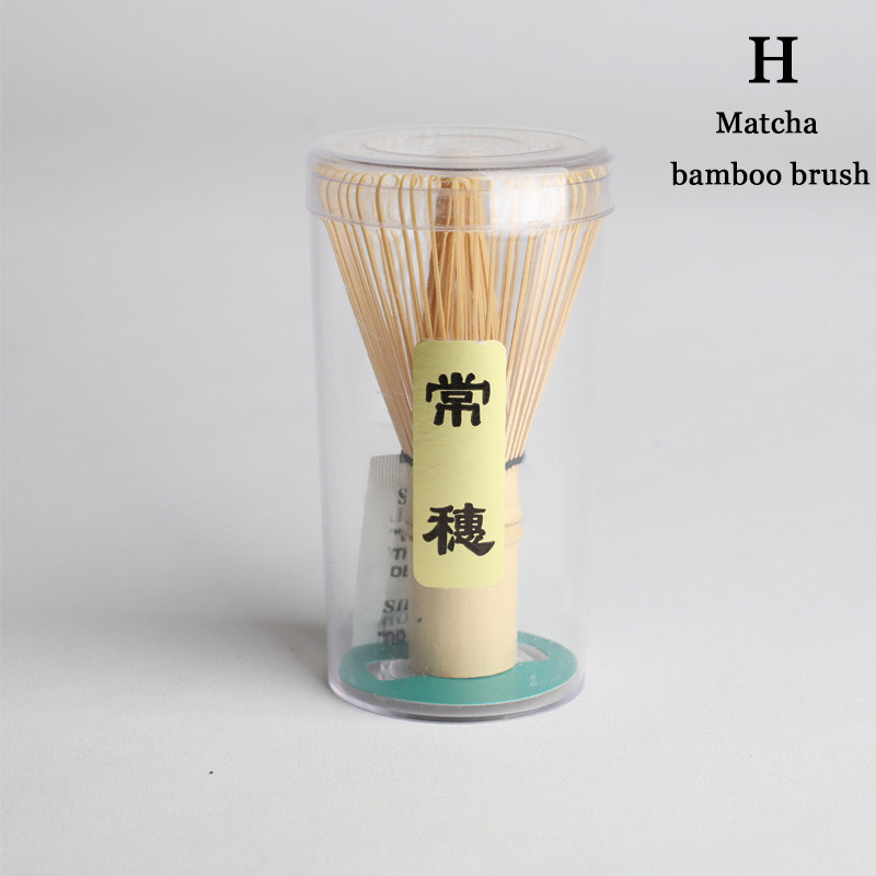 Bamboo Tea Whisk Matcha Point Green Tea Powder Appliance Matching Tool can CSV