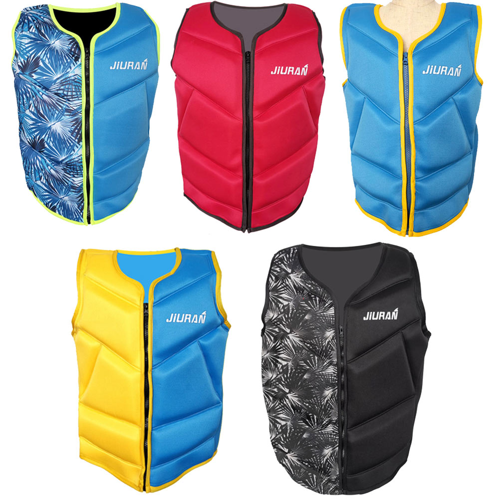 S -XXXL Outdoor Swimming Boating Ski Drifting Life Vest Fishing Driving Vest Survival Suit Life Jacket for Adult Children