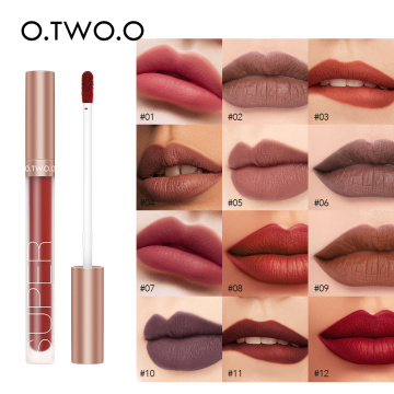 O.TWO.O Pigment For Lip Gloss Matte Velvet Makeup Waterproof Long Lasting Nude Brown Red Color Liquid Lipstick Official Products