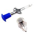 Mini Cycling Aluminum Alloy Grease Gun Mini Nozzle Syringe Bicycle Accessories Upkeep Chain Injector Cycling Supplies