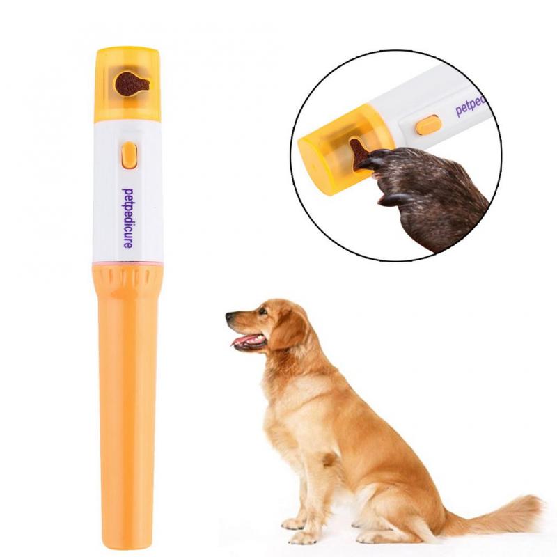 1Pcs Electric Pet Dog Cat Claw Toe Nail Trimmer Tool Care Grooming Grinder Clipper Automatic Nail Grinder Tool Pet Care Tools