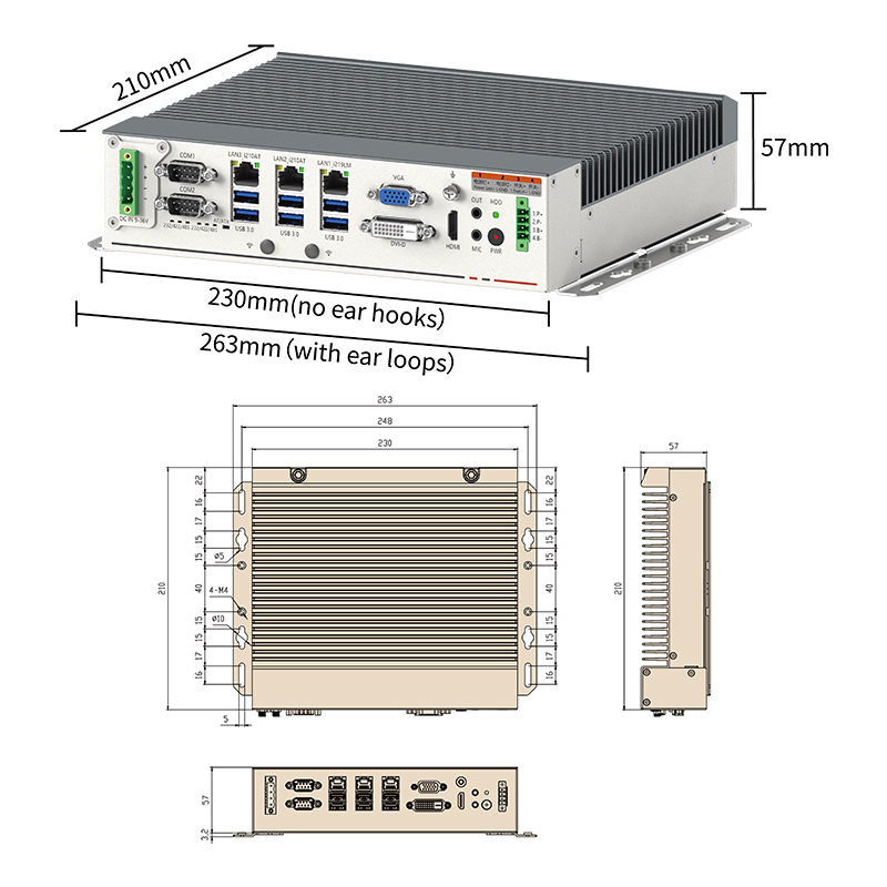 Embedded Fanless PC