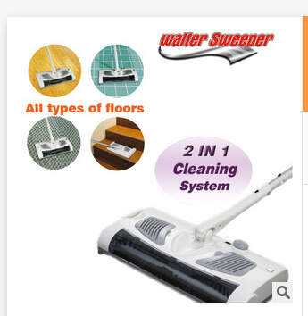 Wireless Sweeper Electric Floor Sweeper Electric Broom Mops 360 Degree Rotatable Vacuum Cleaner for home Dust Cleaner