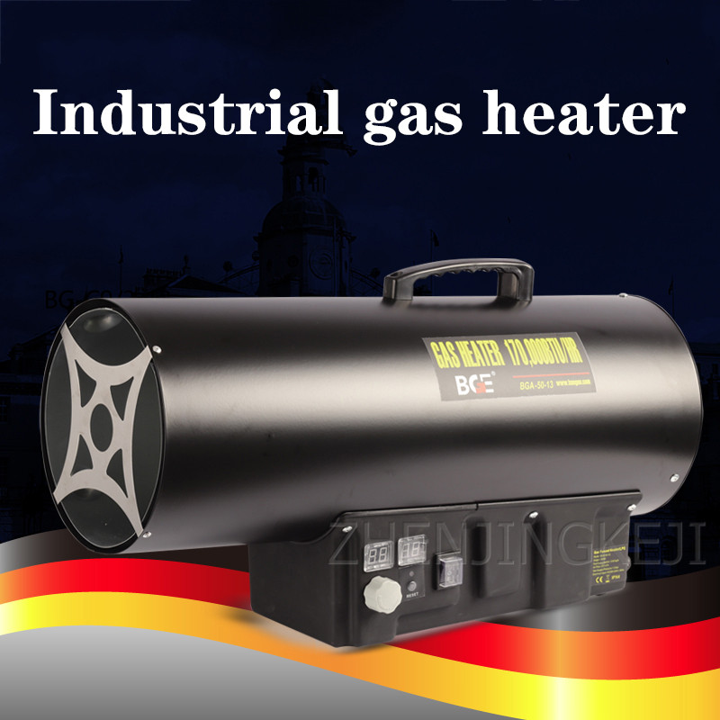30KW Industrial Gas Heater liquefied Gas Warm Hot Fan Breeding Site Factory Warmer Greenhouse Insulation Portable Heater