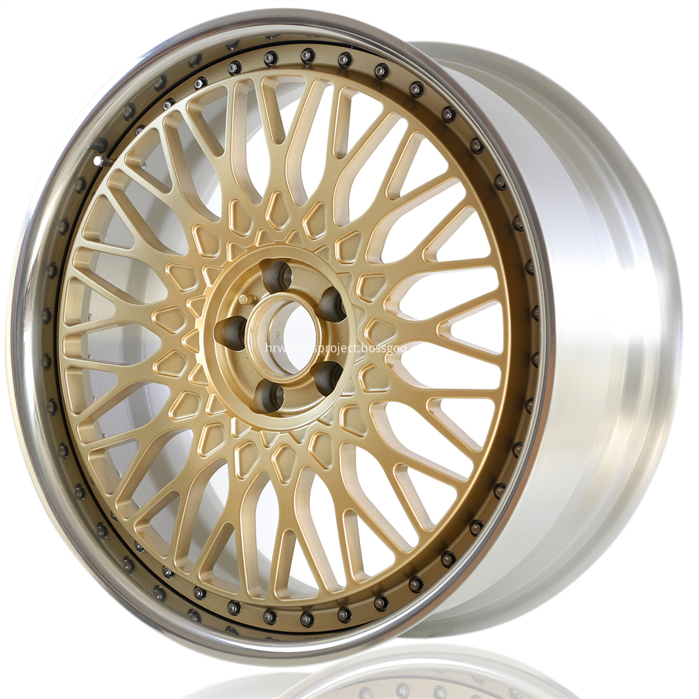 Two Three Pieces Forged Wheels01