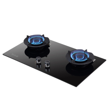 liquefied gas stove Energy-saving glass double-hole stove Gas cooktops Energy-saving double stove