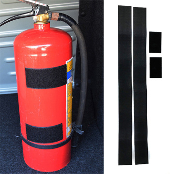 Black Strong Safety Functional Belt Universal Car Fire Extinguisher Straps Holder Mounting Kit Set New Durable