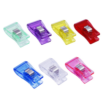 20/30Pcs Sewing Clips Plastic Quilting Crafting Crocheting Knitting Safety Clips Craft Assorted Colors Binding Clips Paper