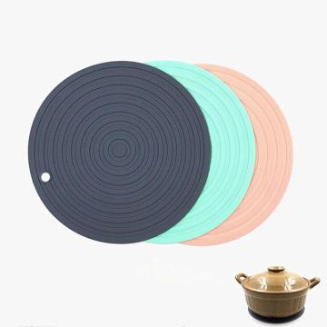 # Round Heat Resistant Silicone Heat-Resistant Table Mat Drink Cup Coaster Slip Insulation Pad Placemat Home Kitchen Accessories