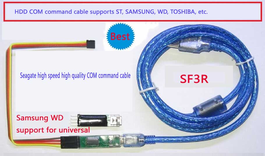 HDD Com Port Command Cable Universal Terminal Cable Support Manty Brand Hard Drive Disk