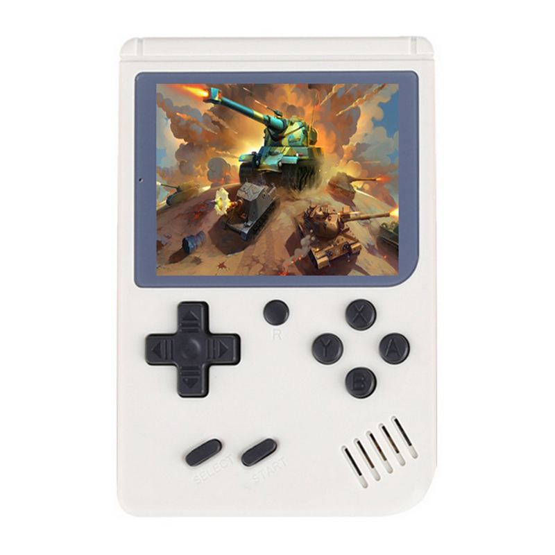 Portable Game Console Mini Handheld Game Console Video 8-Bit 3.0 Inch Color LCD Kids Color Game Player Built-in 400 games