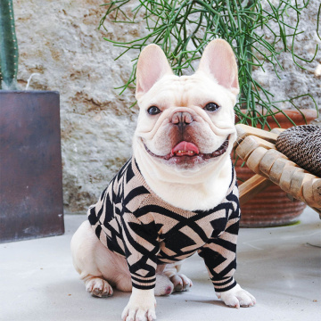 Fashion Letter French Bulldog Warm Sweater Pet Dog Clothes for Samll Dogs Vip Dropshipping PC1366