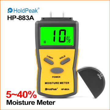 HoldPeak Wood Moisture Meter Digital Humidity Meter Timber Damp Detector Humidity Measuring Device Hygrometer Moisture Meter