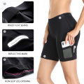 Santic Women's Cycling Shorts Shockproof Anti-Pilling MTB Bike Underwear with 4D Padding Breathable Mesh Pockets for Storge