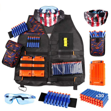 Kids Tactical Military suit for Nerf Gun Accessories CS game toy gun tactical team game suit for nerf bulletsKids Boy Gifts
