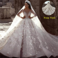 Real Photos Ball Gown Wedding Dresses Lace Wedding Dresses Mariage Bridal Gowns Vestido De Noiva Brautkleider Vintage Hochzeit