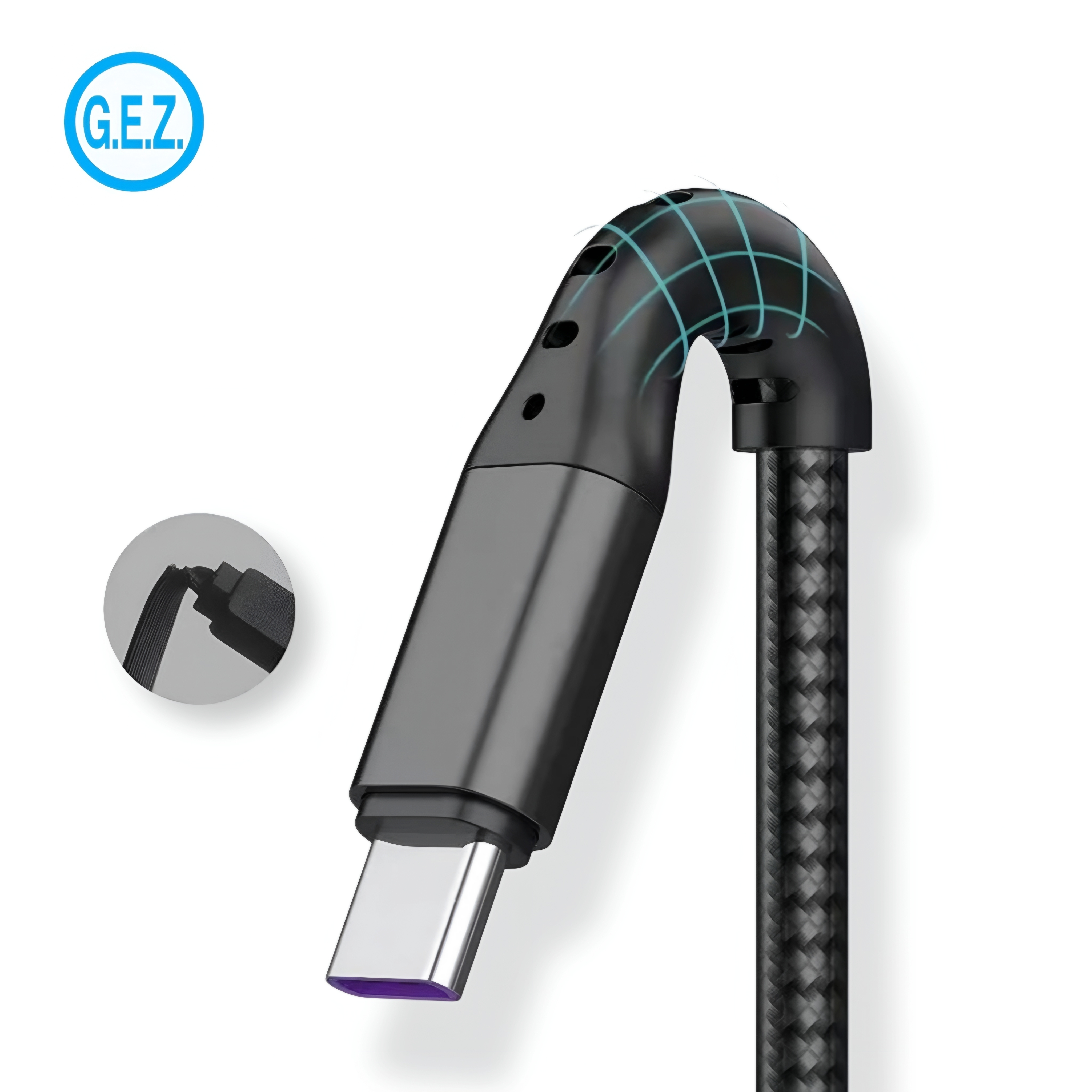 Fast Charging 3-in-1 Braided Data Cable (5)