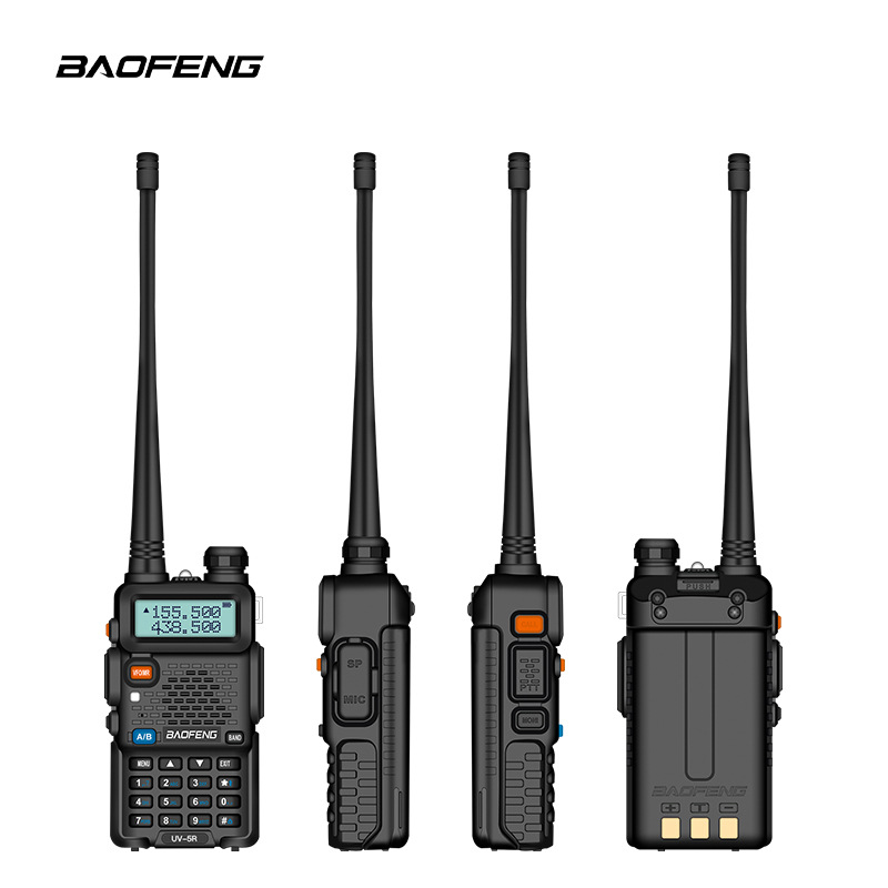 Baofeng UV5R Walkie Talkie 8W Amateur Radio Portable 8W UV-5R VHF/UHF Radio Dual Band Two Way Radio Original Brand Hunting Ham