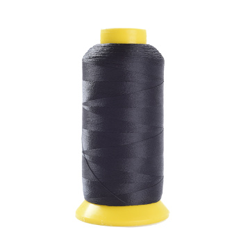 Alileader 100% Polyester Sewing Thread High Tenacity 3Colors Available Machine Yarn Weaving Threads For Wigs Making Kit 1 Roll