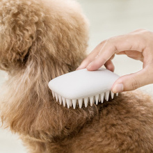 Pet Products Pet Comb for Dogs Grooming Silicone Massage Hair Brush Remover Fur Knot Handle Dog Grooming Shaving Tool Cat Comb