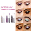 PHOERA Liquid Eyeshadow Pallete Metallic Watery Glitter Eyeshadow Shiny Durable Pearly Sparkling Radiant Fallout Makeup TSLM2
