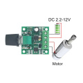 DC 1.8-12V Miniature PWM speed controller DC motor 0~100% adjustable drive module input 2A PWM DC motor speed regulator