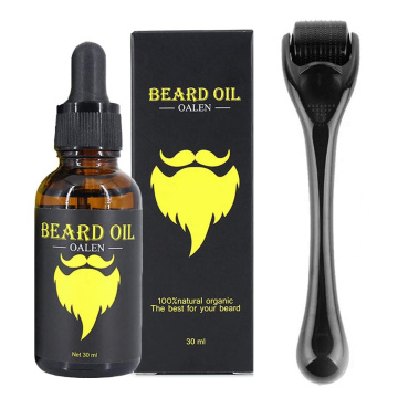 Beard Growth Kit Facial Hair Growth Enhancer Set Beard Nourishing Growth Essential Oil Facial Beard Care set