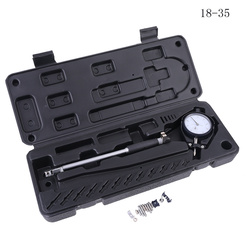 Dial Dial Bore Gauge Indicator Set Diameter Measuring 50-160mm 35-50mm 18-35mm 0.01mm High Precision Engine Cylinder Measurement