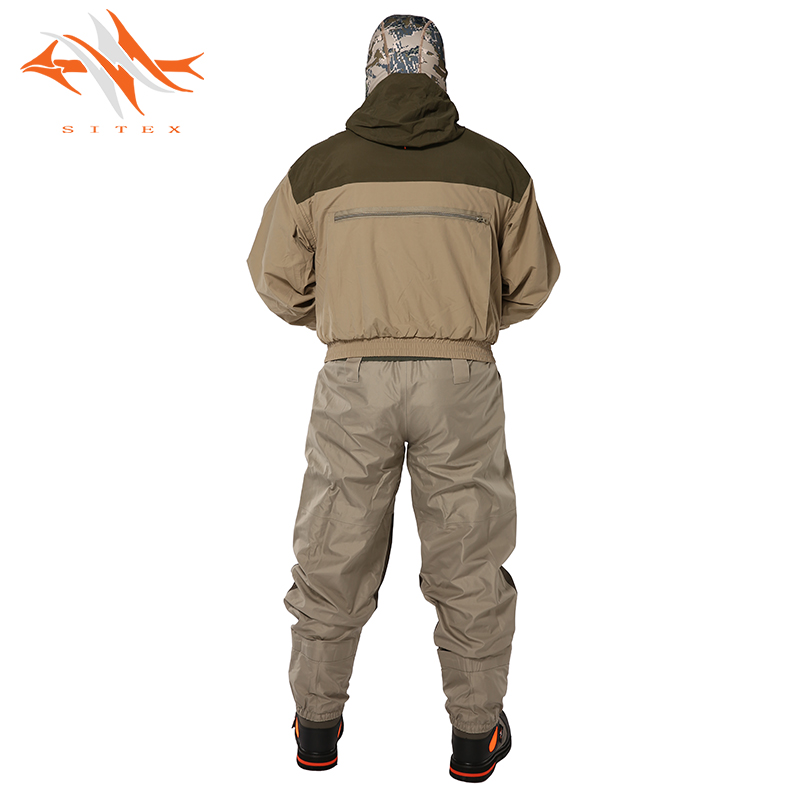 2018 Sitex men's Fly Fishing Jacket Waterproof Fishing Wader Jacket Clothes Breathable Hunting clothing Wading Jacket