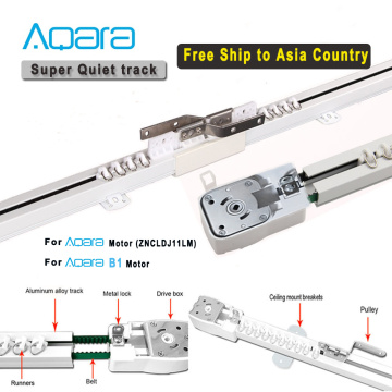 Super Silent Electric Curtain Track for Aqara Curtain engine, Aqara B1 Curtain Motor,Curtain Rail For Smart Home