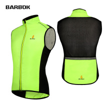 WOSAWE Cycling Vest Windproof MTB Road Bike Bicycle Reflective Clothing Sleeveless Cycling Jacket Jersey Safety Vest Back Mesh