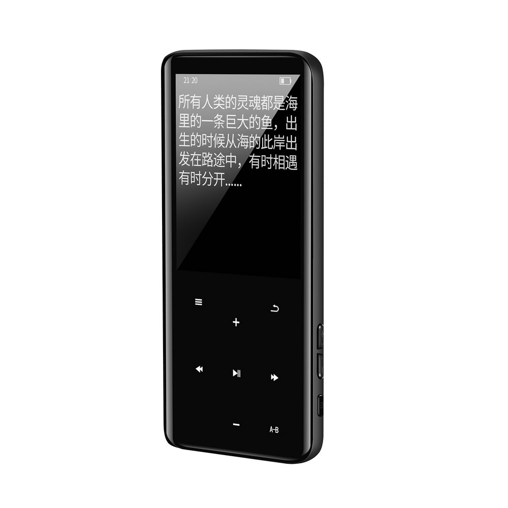 Vandlion MP4 Player With Bluetooth Lecteur MP3 MP4 Music Player Portable Media Slim 2.4 inch Touch Keys Fm Radio Video HIFI 16GB