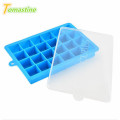 24 Grid Ice Cube Tray Mold(with lid) Honeycomb Ice Cube Tray For Ice Cream/Fruits Health&Recyclable Mold Ice Maker
