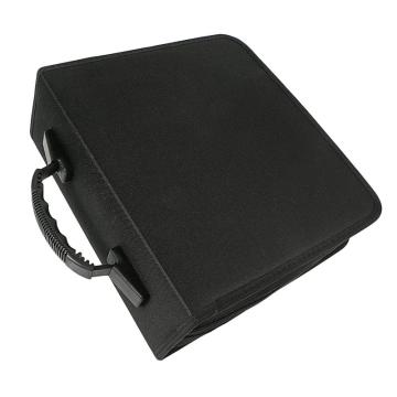 1pc 320 Discs CD Wallet PU Leather Portable Dustproof Large Capacity CD Binder CD Case CD Storage Holder DVD Holder