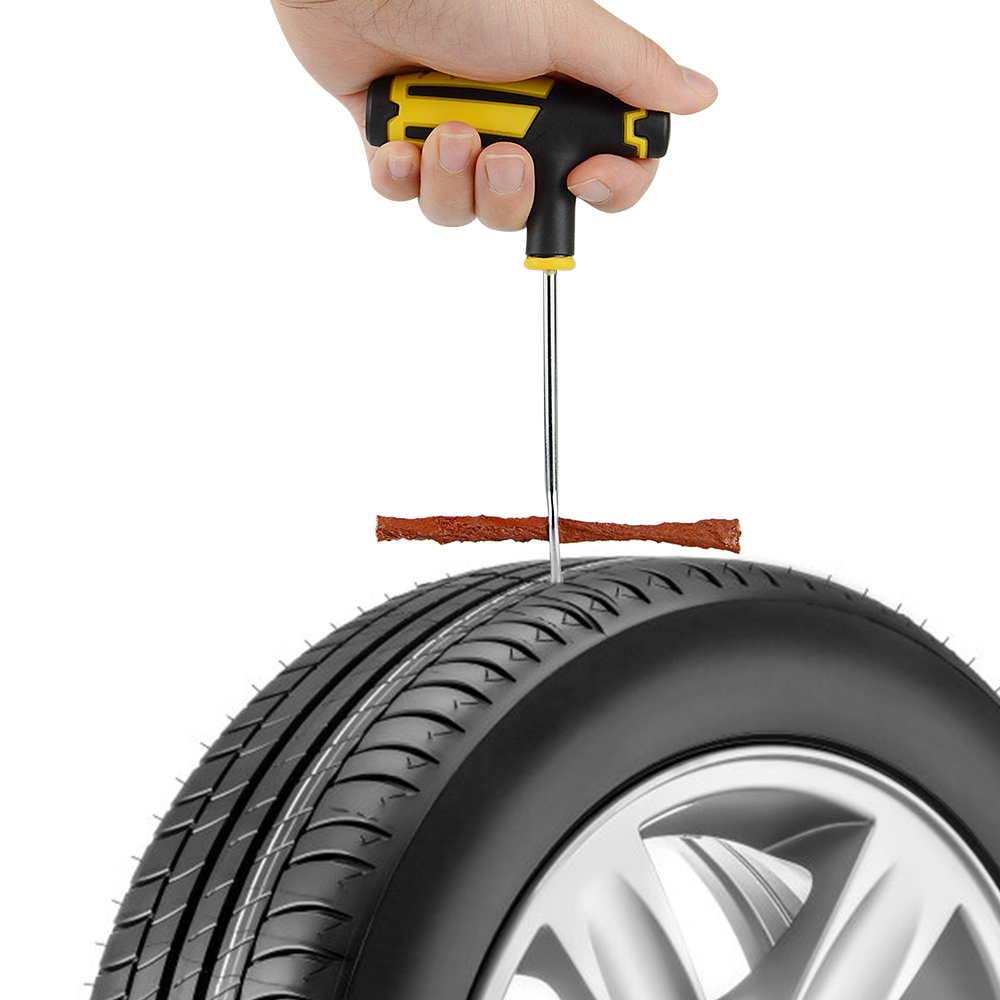 Small Size Car Tire Repair Kit Car Bike Auto Tubeless Tire Tyre Puncture Plug Repair Tool Kit Tool Car Accessories