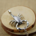 3D scorpion keychain key ring high quality animal key chain key holder llaveros hombre creative portachiavi chaveiro bag charm