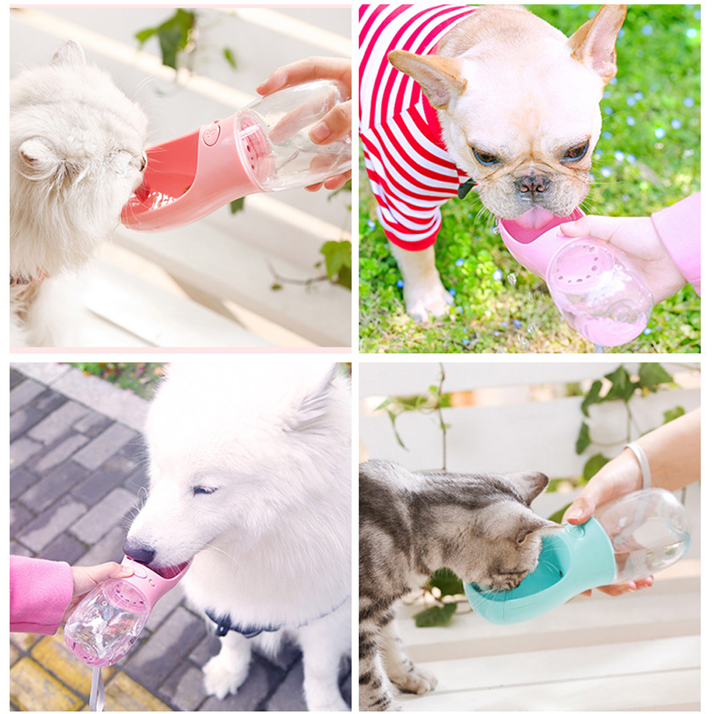 Portable Pet Dog Water Bottle For Small Large Dogs Puppy Cat Drinking Bowl Outdoor Travel Pet Water Bowl Feeder Pet Supplies