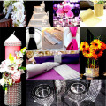 1yard Flower Diamond Bling Crystal Ribbon Wrap Trim DIY Wedding Decoration Baby Shower Birthday Party Cake Decor Party Supplies