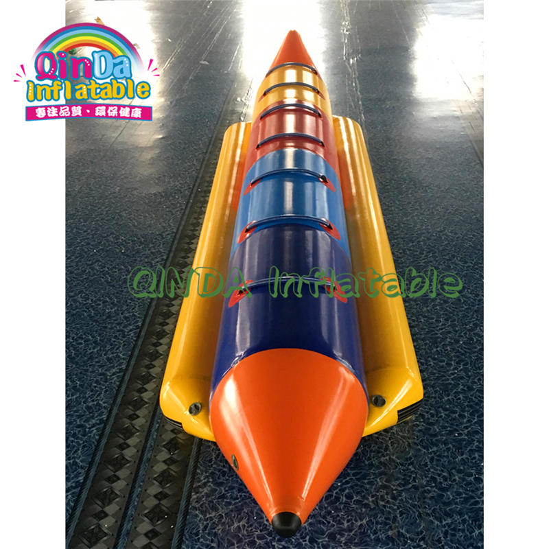 Inflatable Water Sport Toy Banana Pontoons Water Floating Tube towable tube/ fly fish ride