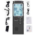 Portable Digital Voice Recorder Voice Activated Mini Spy Digital Sound Audio Recorder Recording Dictaphone MP3 Player