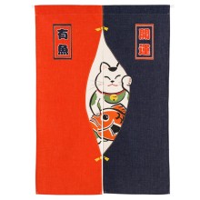 Japanese Noren Half Open Door Curtain Tapestry Screens Cotton Linen Hanging Doorway Drape Valance Home textile