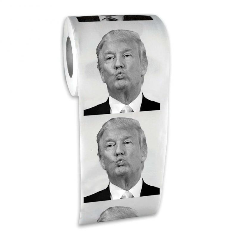 President Toilet Paper Roll Gift Prank Joke