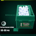Semi-automatic Golf Ball Machine Automatic Golf Ball Dispenser With Golf Clubs Holder ABS Material Golf Training Service Machine