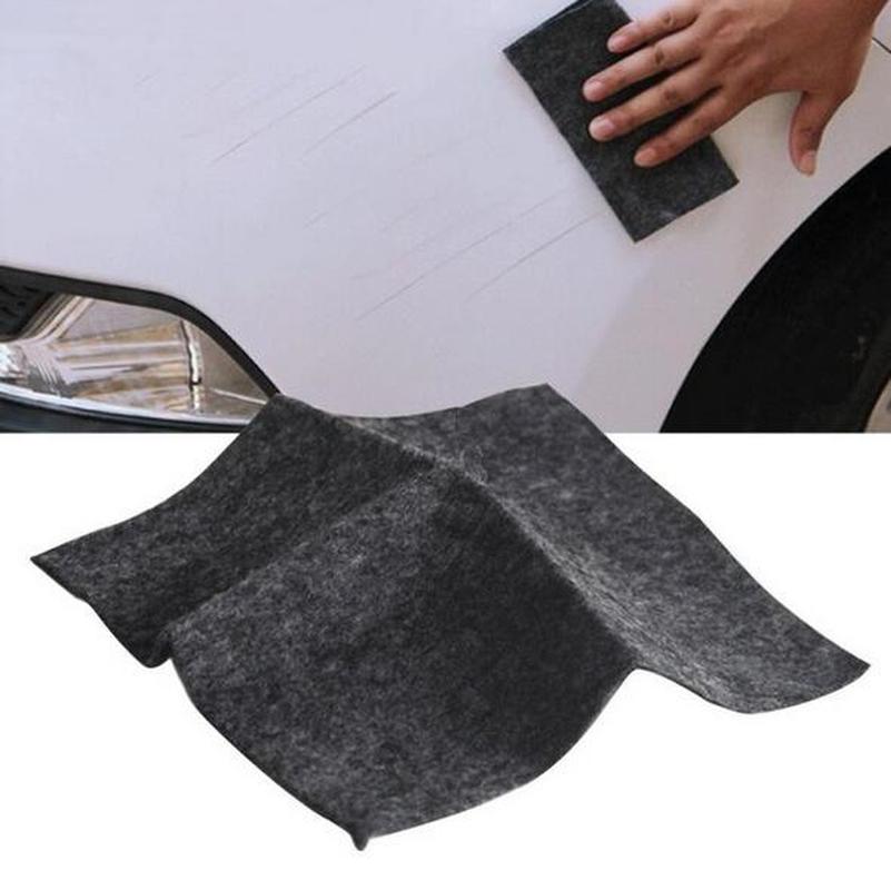 5pcs Magical Car Body Paint Repair Scratch Removal Cloth Compound Nano Material Surface Rags for Auto Accessories Fix