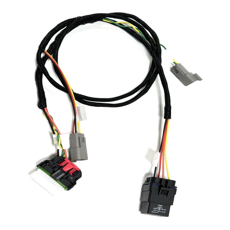 Multi Connector Split Custom Automotive Wire Harness 1868mm