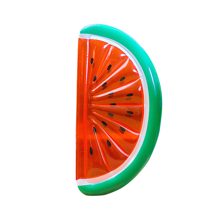 hot selling inflatable watermelon slice pool float inflatable half watermelon bed