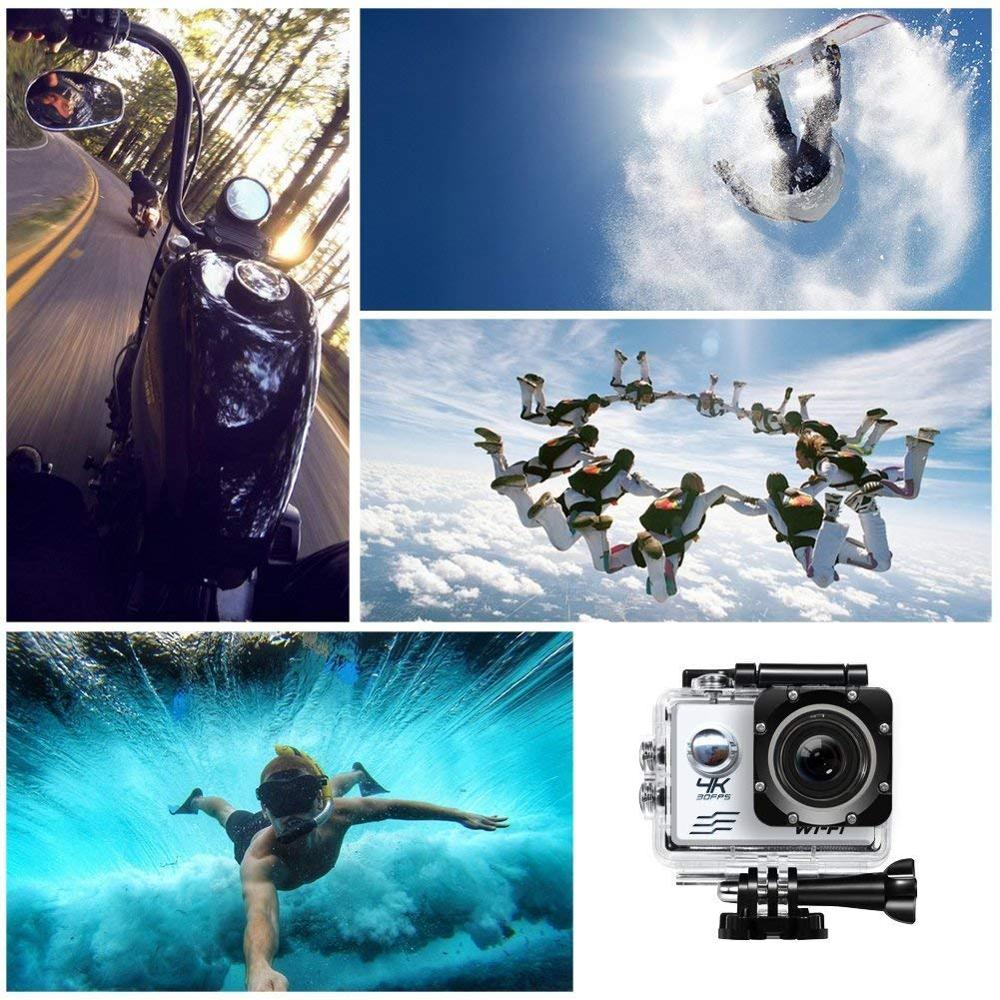 1080P Action Camera 4K Ultra HD 30fps WiFi 2.0" 170D Underwater Go Waterproof pro Helmet DV Video Recording Cameras Sport Cam