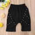 1-5T Toddler Kid Baby Boy Girls Harem Pants Shorts Leggings Fashion Chain Hip Hop Pants