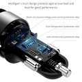 FLOVEME 5V 3.6A Car Charger Dual USB Fast Charger Cigarette Lighter Car Charger For iPhone Xiaomi Samsung Mobile Phone Chargers