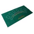 Double-sided Non-woven Game Tablecloth Russian Roulette & Blackjack Gambling Table Mat Board Game 120*60cm T8NC